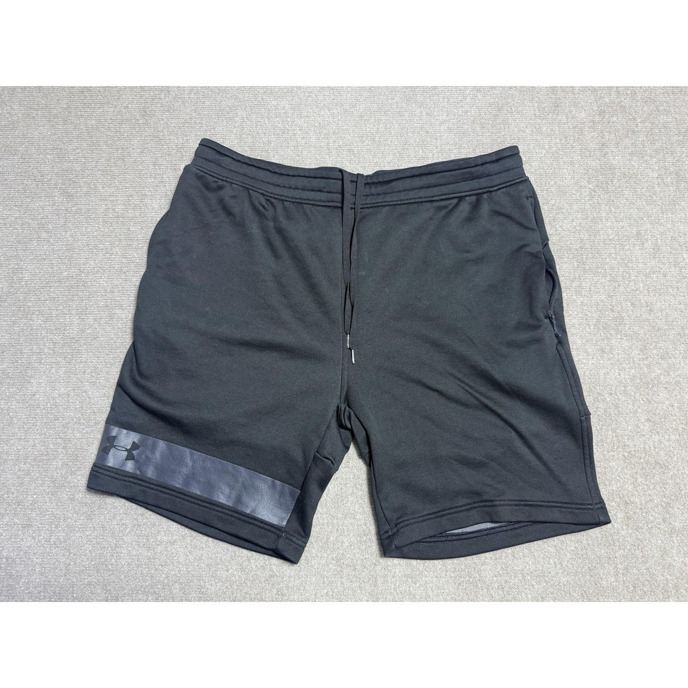 Under Armour Shorts Mens 2XL Fitted Athletic Drawstring Zipper Pockets Gym Worko